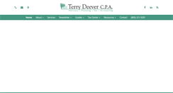 Desktop Screenshot of deevercpas.com