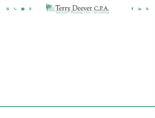 Tablet Screenshot of deevercpas.com